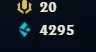 Conta lol Diamante 4 com skins