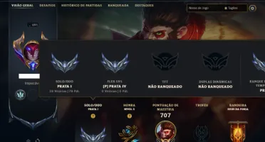 Conta Prata 1 TODOS os Champs e 177 Skins (Nível 691)