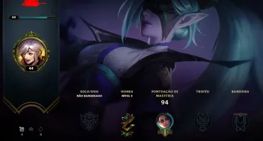 conta lol unraked lvl44 25 skins