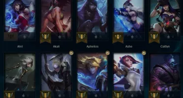 conta lol unraked lvl44 25 skins