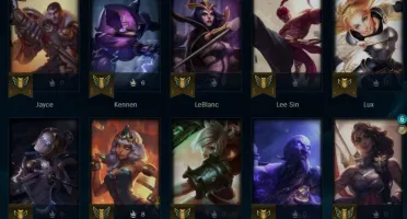conta lol unraked lvl44 25 skins
