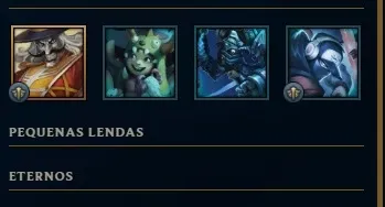conta lol unraked lvl44 25 skins