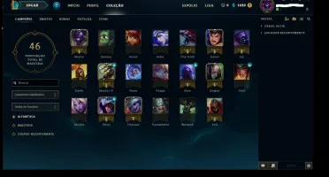 conta de league of legends ouro III