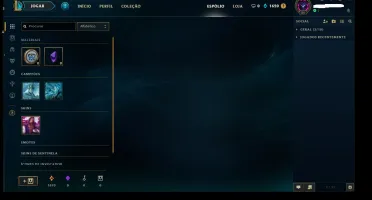 conta de league of legends ouro III