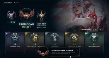 Elo Job League Of Legends - Do Ferro Até O Platina - Entrega