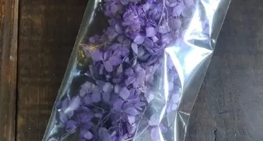 Mix Hortensias desidratadas no pacotinho