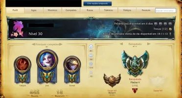 Vendo conta Platina V