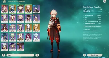 Conta AR39 Eula/Kazuha/Ayaka