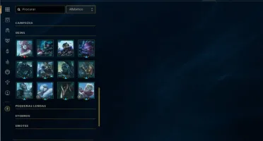 Conta ex Diamond bom mmr, 114 skins (+12) 149 champ 201 ícon