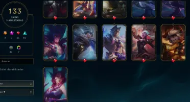 Conta Lol (133 skins) e Valorant (2 skins)