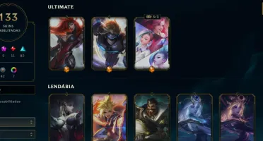 Conta Lol (133 skins) e Valorant (2 skins)