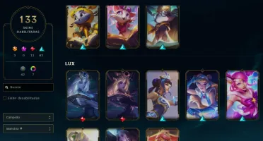 Conta Lol (133 skins) e Valorant (2 skins)