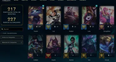 Conta Lol (133 skins) e Valorant (2 skins)