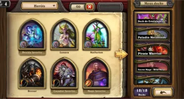 Conta Heartstone - 225 cards lendários!