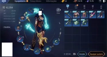 Conta Mir4 Lvl 64 Com os 2 passes LVL 64