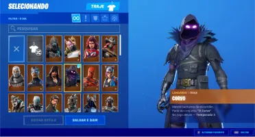 Vendo conta Fortnite com recompensas da Season 2 em diante