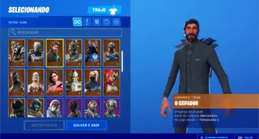 Vendo conta Fortnite com recompensas da Season 2 em diante