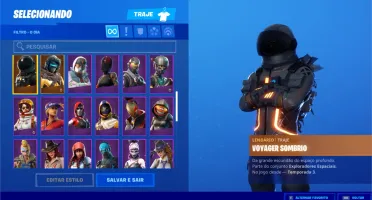 Vendo conta Fortnite com recompensas da Season 2 em diante