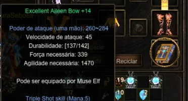 [MEGAMU] Elfa 118 resets + vários itens