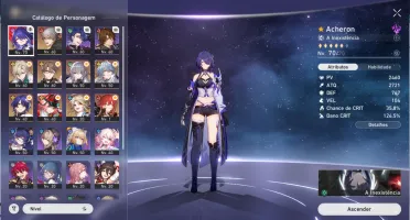 Honkai Star Rail- Archeron+ Aventurine+ Sunday+Rappa