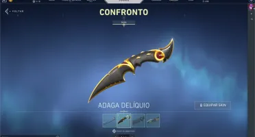 Conta com passe Delíquio + Skin de Vandal e Phantom