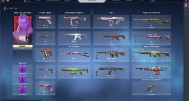 Conta com passe Delíquio + Skin de Vandal e Phantom