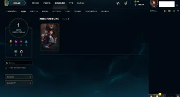 Conta LOL unranked