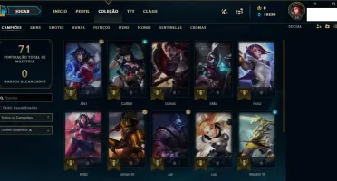 Conta LOL unranked