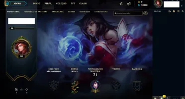 Conta LOL unranked