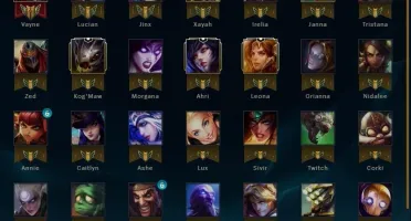 CONTA LOL  PRATA 4, 30 CHAMPS