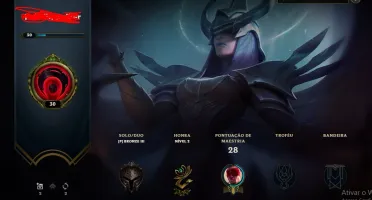 Conta lol unranked Para smurfar