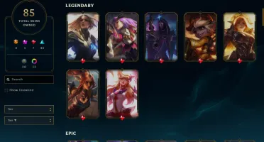 Conta lol 85 skins Bronze I