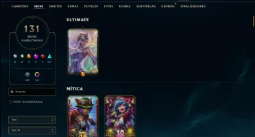 Bronze 1 com TODOS os Champs e 131 Skins (Mais de 100 Jogos)