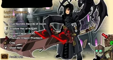 Conta de AQW LV 100 (VHL, NSOD, Legion Rev. e vários raros)