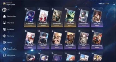 Seele + light cone, JingYuan+ light cone, silver wolf e mais