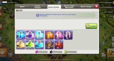 Conta Clash of Clans TH 12 Full c/ Mtas Decorações