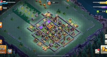 Conta Clash of Clans TH 12 Full c/ Mtas Decorações