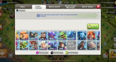 Conta Clash of Clans TH 12 Full c/ Mtas Decorações