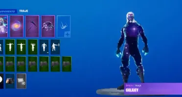 Conta Fotnite com skin Galaxy