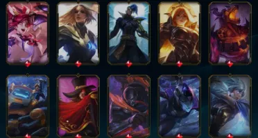 Conta League of Legends desde a Season 1 com skins raras