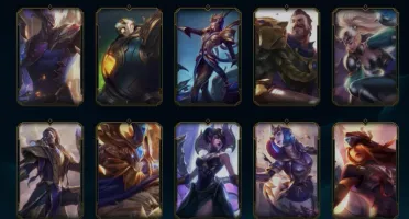 Conta League of Legends desde a Season 1 com skins raras
