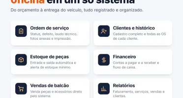 Sistema Ordem de Serviço Oficina e Assistência Técnica | Sem