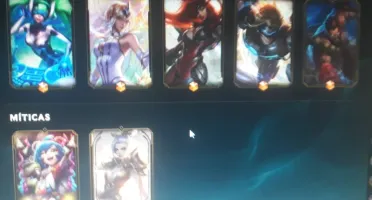 JANNA VITORIOSA, 2 ICONES CHALLENGER, 241 SKINS