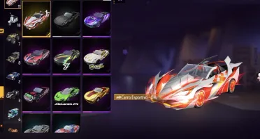 Conta Free Fire Top / Rara - Dino, Bandeirão, Coelhão Galáti