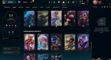 Conta Unranked Main Ahri