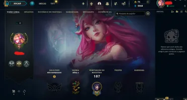 Conta Unranked Main Ahri