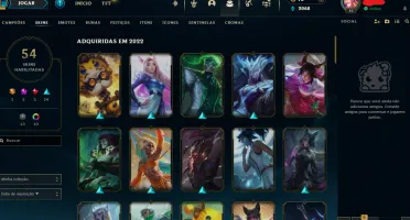 Conta Unranked Main Ahri
