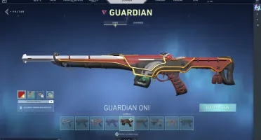 conta valorant muita skin