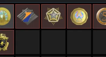 Conta CS2 com 6 Medalhas