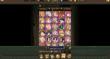 CONTA SEVEN DEADLY SINS: GRAND CROSS 7DS